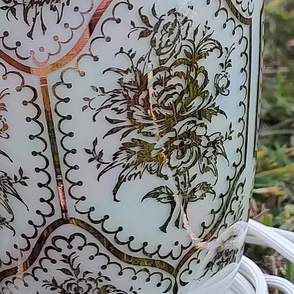 Antique French Lamp Set - RARE! - Picture 4 of 8